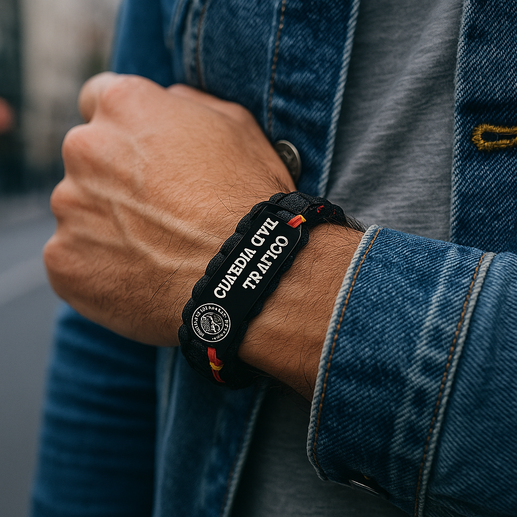 Pulsera Guardia Civil - Trafico - Pulserasdehonor.com