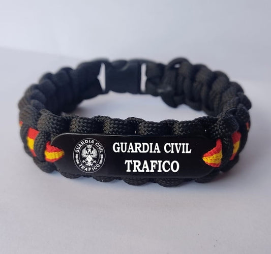 Pulsera Guardia Civil - Trafico - Pulserasdehonor.com