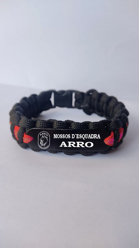 Pulsera Mossos d`Esquadra - ARRO - Pulserasdehonor.com