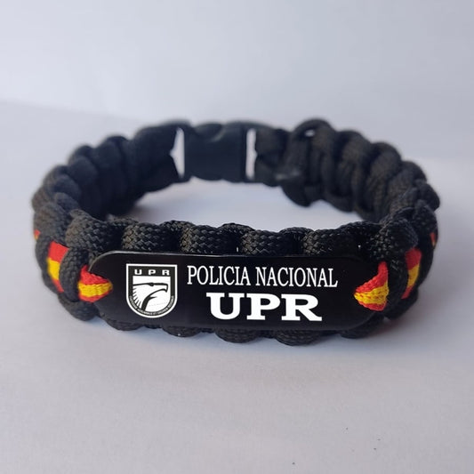 Pulsera Policía Nacional - UPR - Pulserasdehonor.com