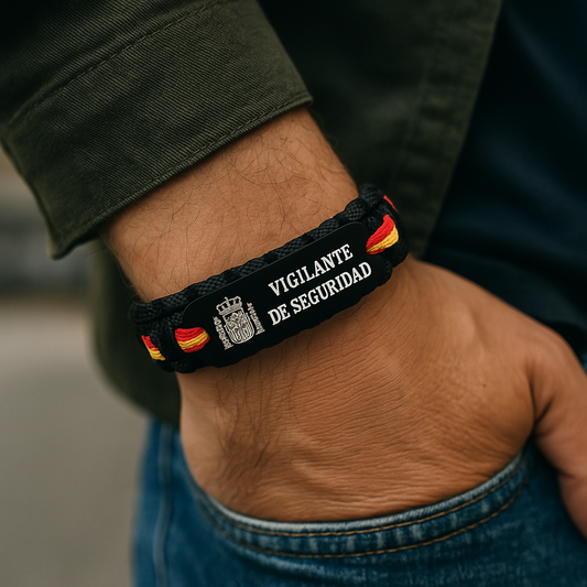 Pulsera Vigilante de Seguridad - Pulserasdehonor.com