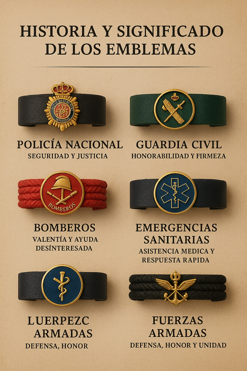 Historia y significado de los emblemas en nuestras pulseras