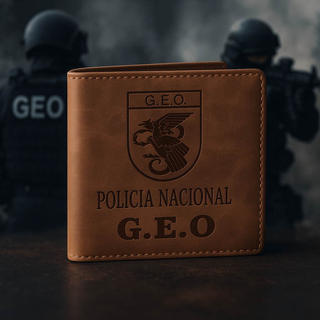 Cartera Policia Nacional - GEO - Pulserasdehonor.com