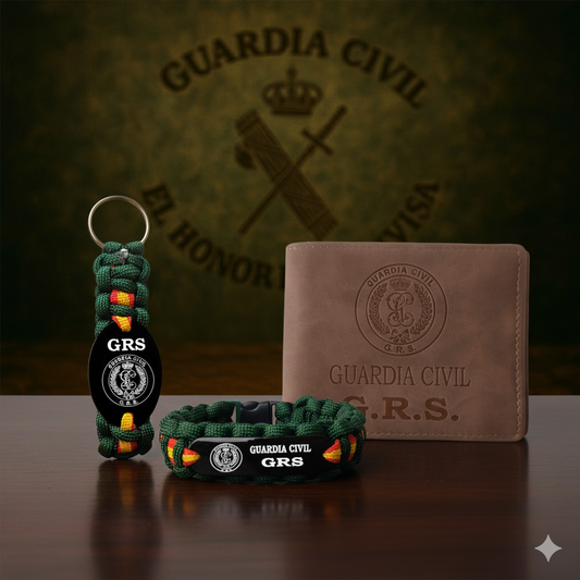 Kit Pulsera + Llavero + Cartera - G.R.S