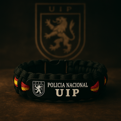 Pulsera Policía Nacional -UIP - Pulserasdehonor.com