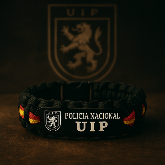 Pulsera Policía Nacional -UIP - Pulserasdehonor.com