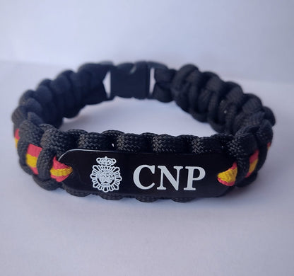 Pulsera Policia Nacional - CNP - Pulserasdehonor.com