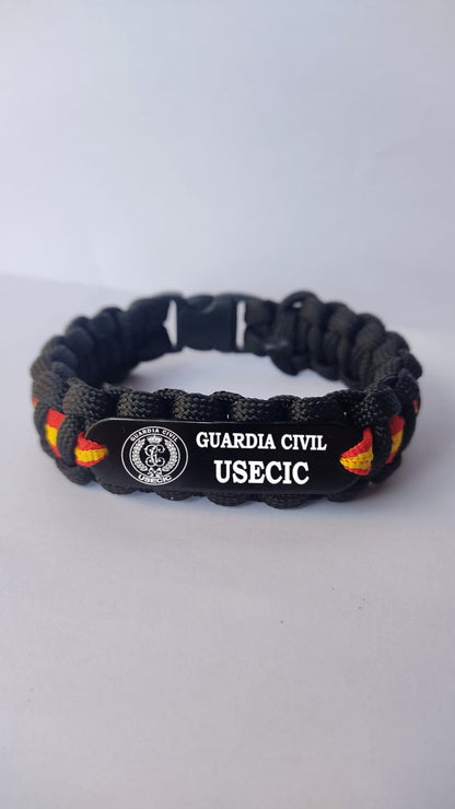Pulsera Guardia Civil - USECIC - Pulserasdehonor.com