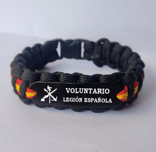 Pulsera Voluntario Legion Española - Pulserasdehonor.com