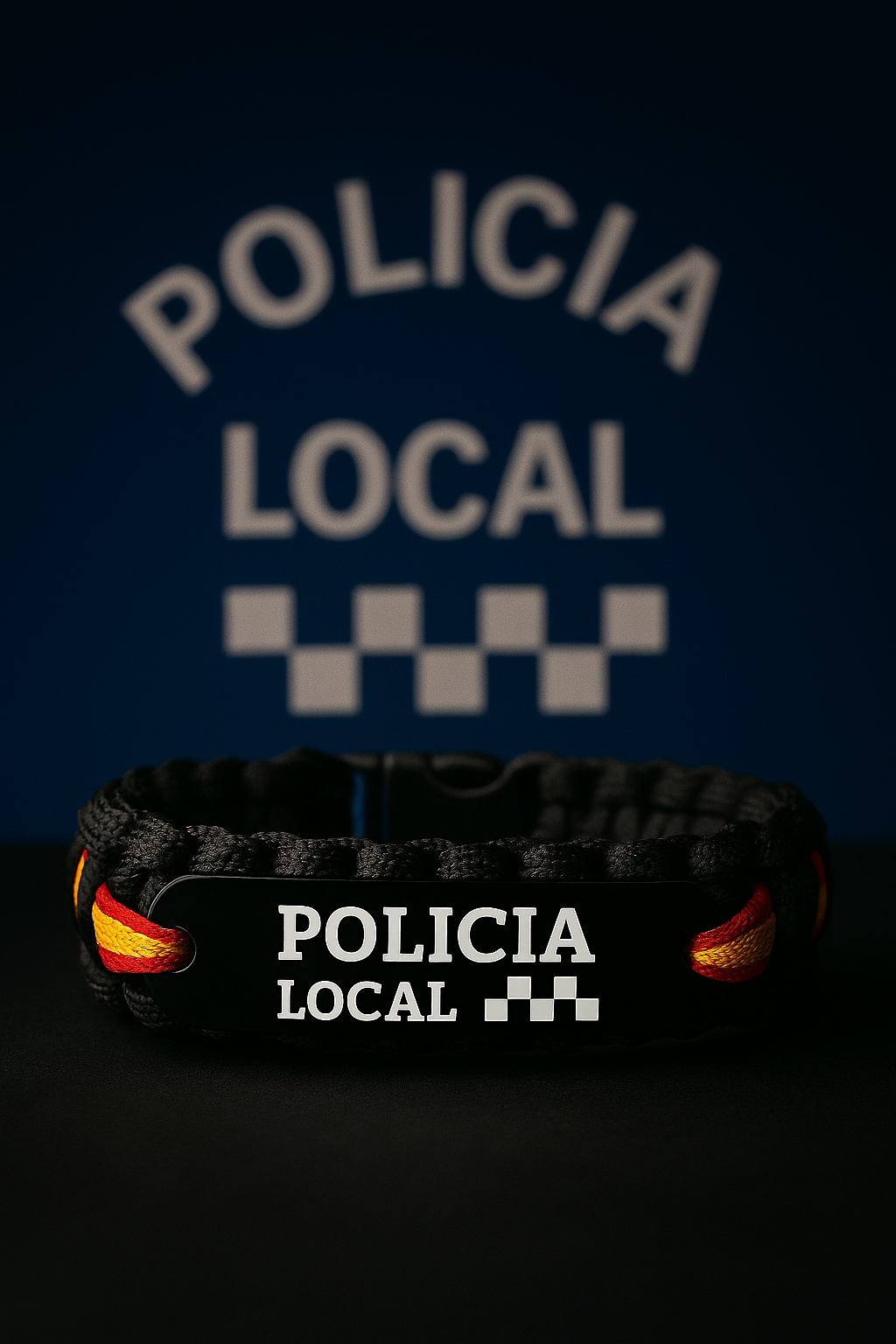Pulsera Policia Local - Pulserasdehonor.com