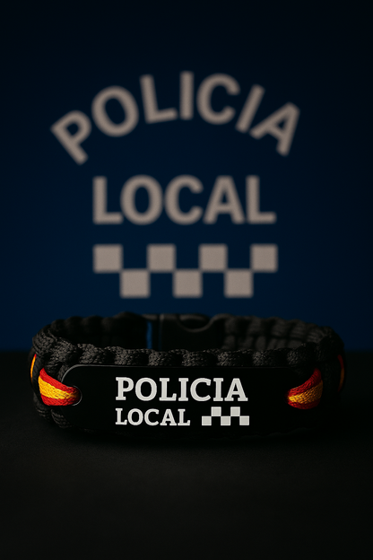 Pulsera Policia Local - Pulserasdehonor.com