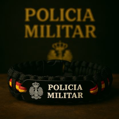 Pulsera POLICIA MILITAR - Pulserasdehonor.com