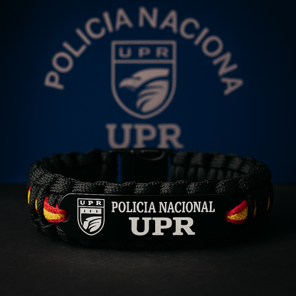 Pulsera Policía Nacional - UPR - Pulserasdehonor.com