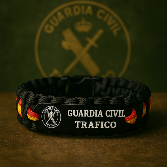 Pulsera Guardia Civil - Trafico - Pulserasdehonor.com
