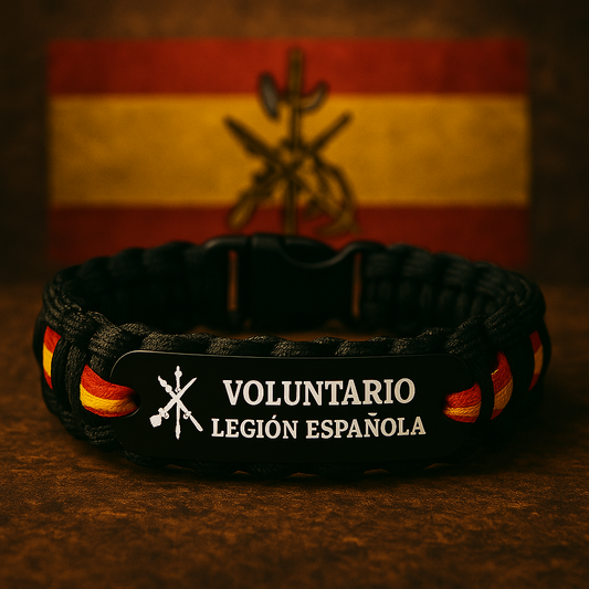 Pulsera Voluntario Legion Española - Pulserasdehonor.com
