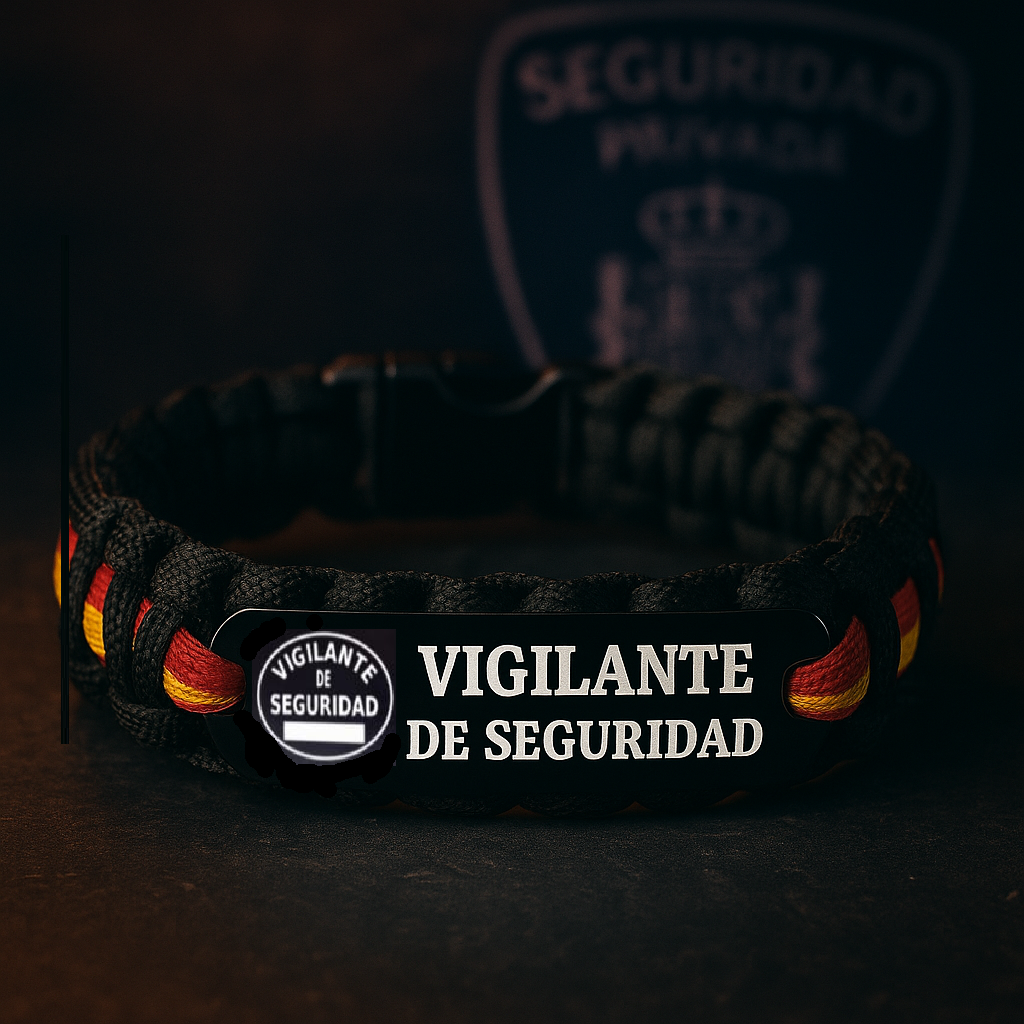 Pulsera vigilante seguridad
